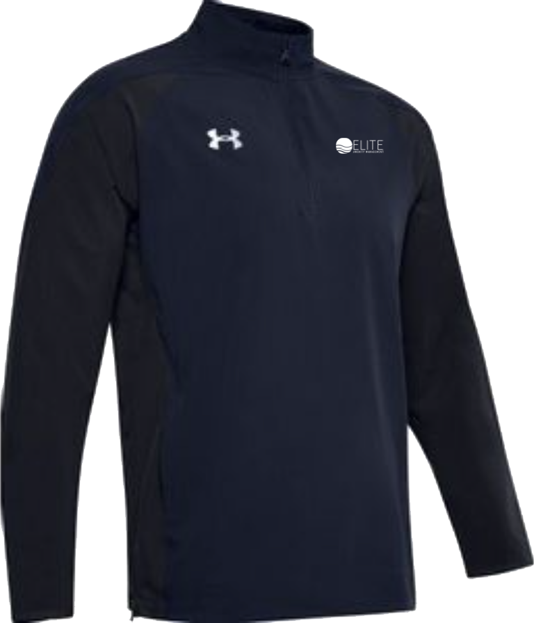 UnderArmour Mens 1/4 Zip Pullover - ELITE