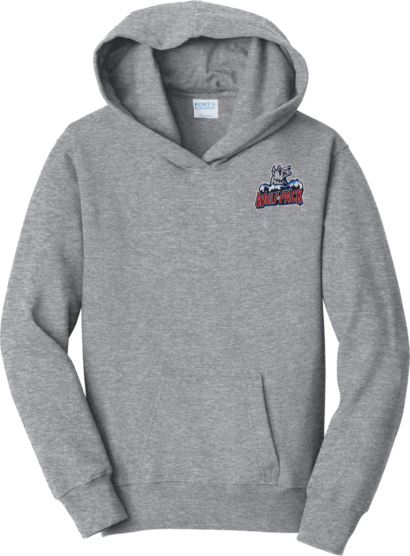 Hartford Jr. Wolfpack Youth Fan Favorite Fleece Pullover Hooded Sweatshirt