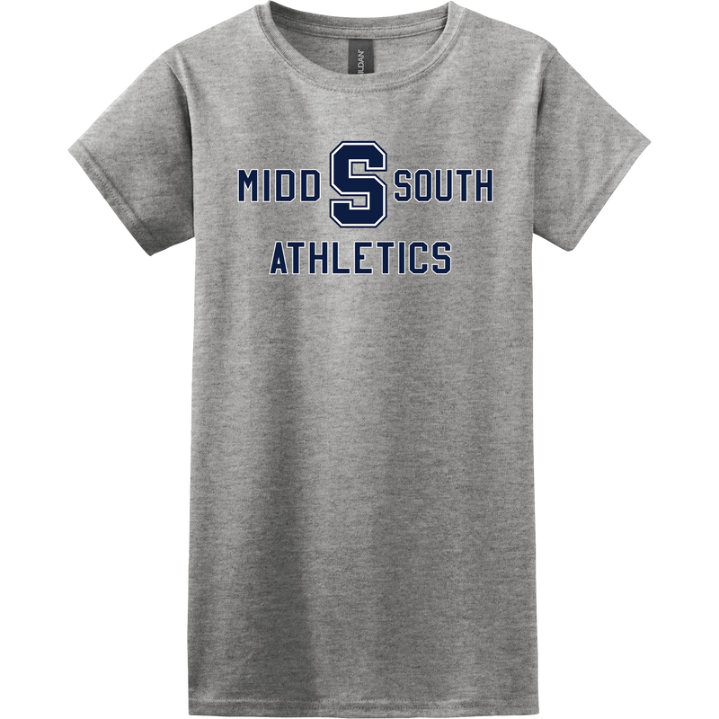 Midd South Athletics Softstyle Ladies' T-Shirt