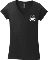 Old Bridge Jr. Knights Softstyle Ladies Fit V-Neck T-Shirt