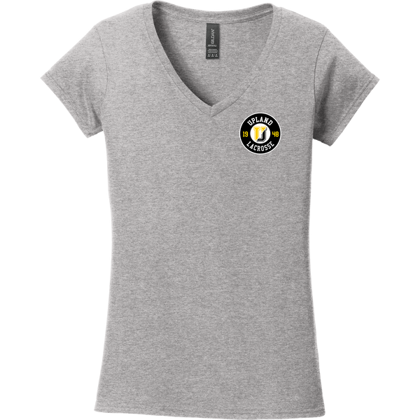 Upland Lacrosse Softstyle Ladies Fit V-Neck T-Shirt