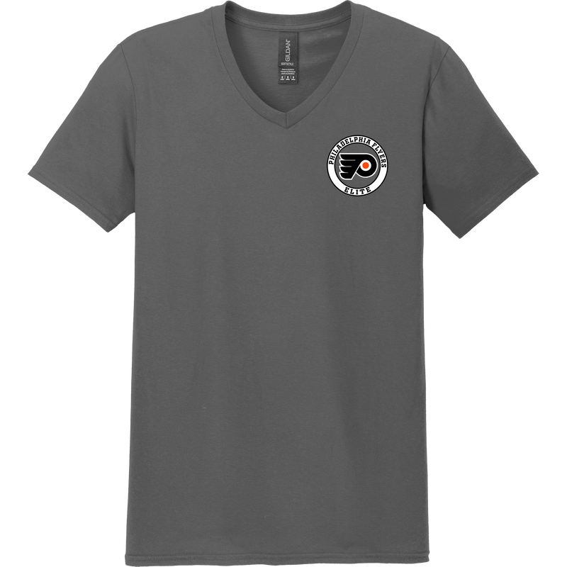 Philadelphia Flyers Elite Softstyle V-Neck T-Shirt