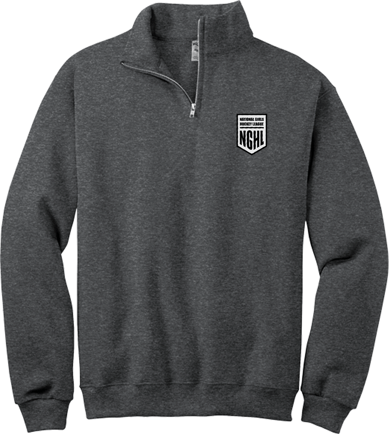 NGHL NuBlend 1/4-Zip Cadet Collar Sweatshirt