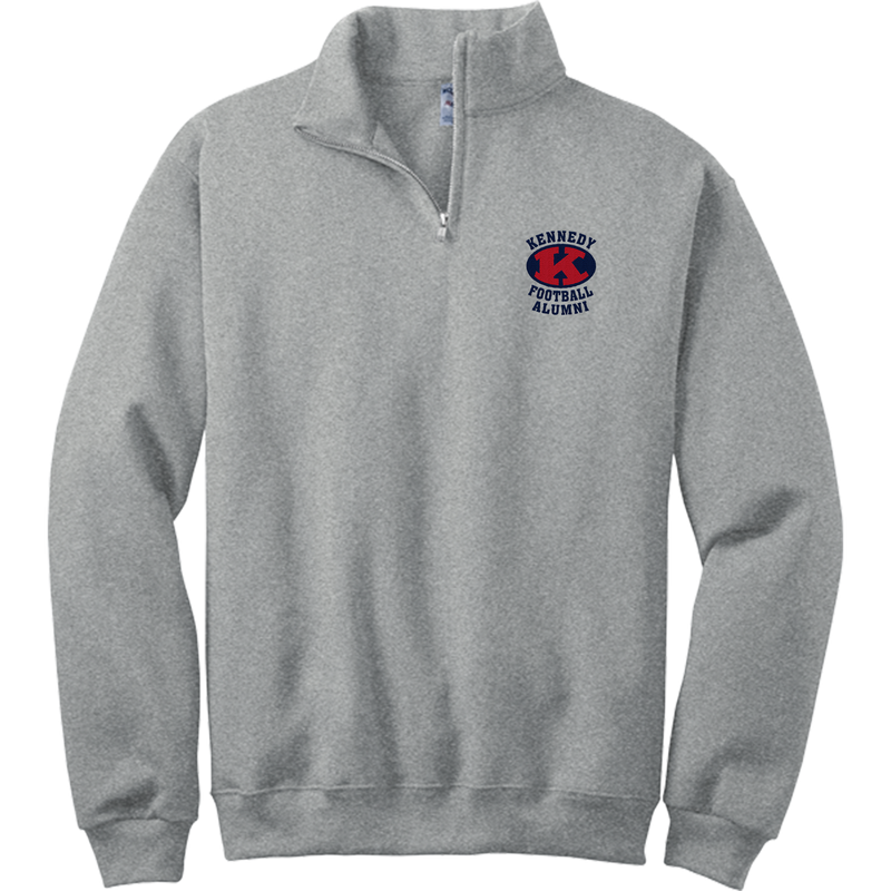 JFK Knights Football Alumni NuBlend 1/4-Zip Cadet Collar Sweatshirt