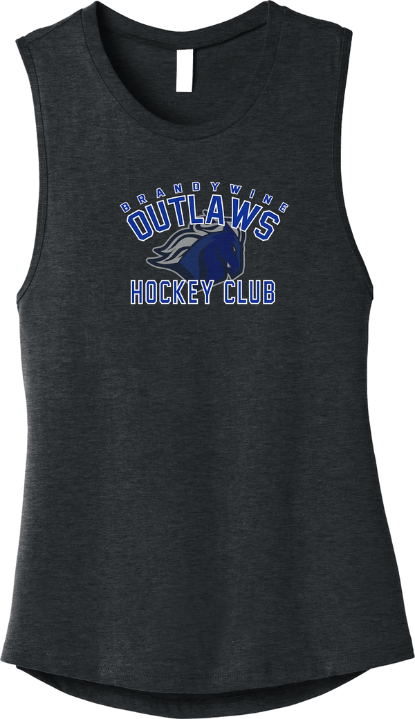 Brandywine Outlaws Womens Jersey Muscle Tank