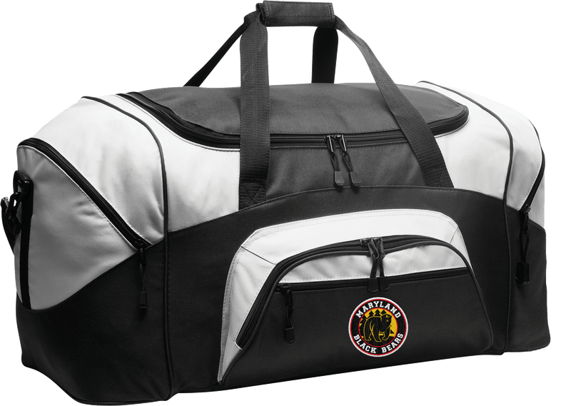 Maryland Black Bears Standard Colorblock Sport Duffel