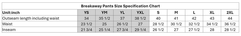 Chelsea Bulldogs Breakaway Youth Jogger Pants