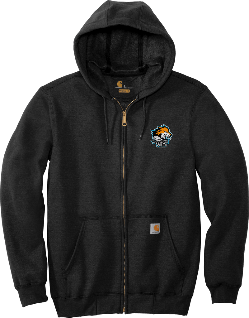 Woodridge Wild Carhartt Midweight Hooded Zip-Front Sweatshirt