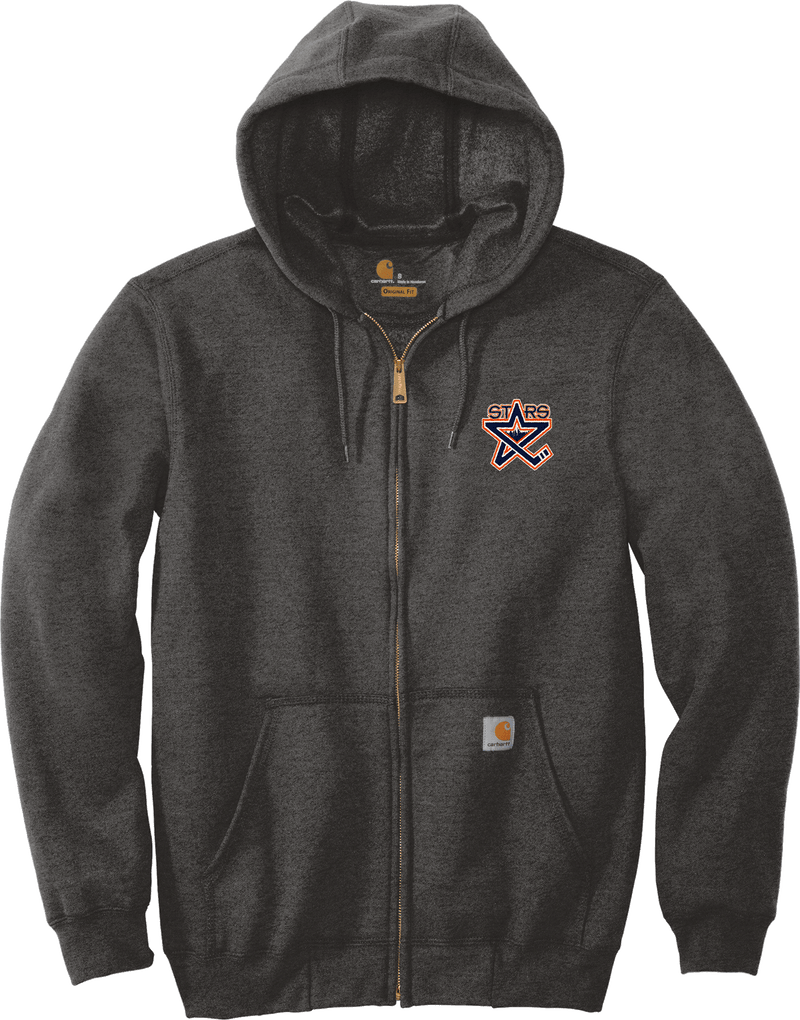 NY Stars Carhartt Midweight Hooded Zip-Front Sweatshirt