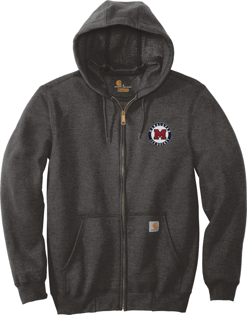 Manalapan Hockey Carhartt Midweight Hooded Zip-Front Sweatshirt