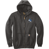 Pittsburgh Huskies Carhartt Midweight Hooded Zip-Front Sweatshirt