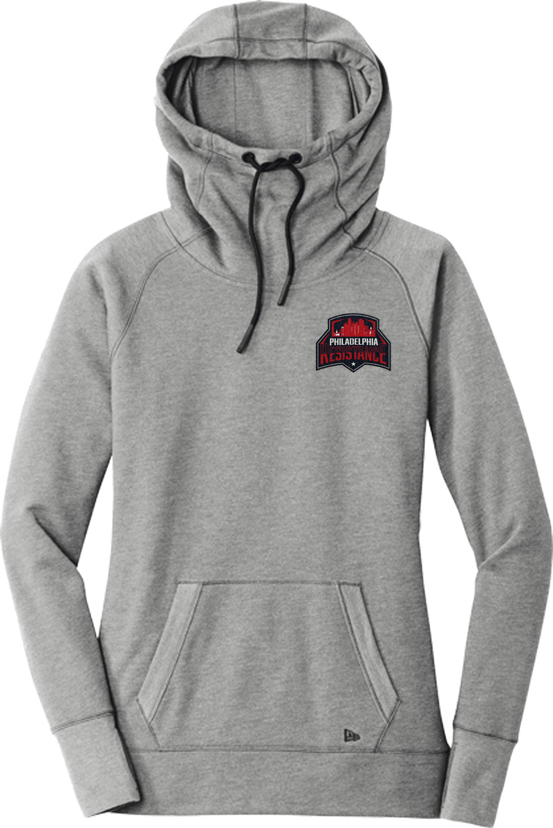 Philadelphia Resistance New Era Ladies Tri-Blend Fleece Pullover Hoodie