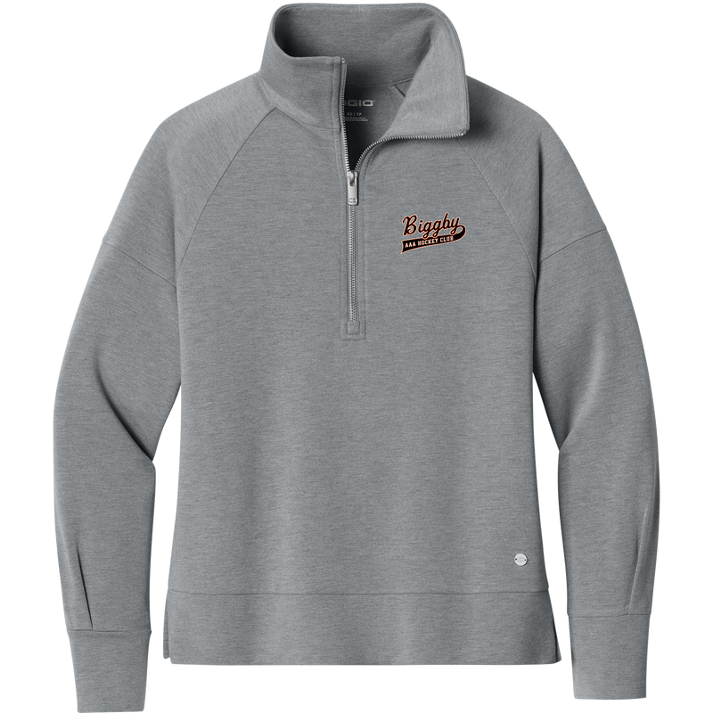 Biggby Coffee AAA OGIO Women's Luuma 1/2-Zip