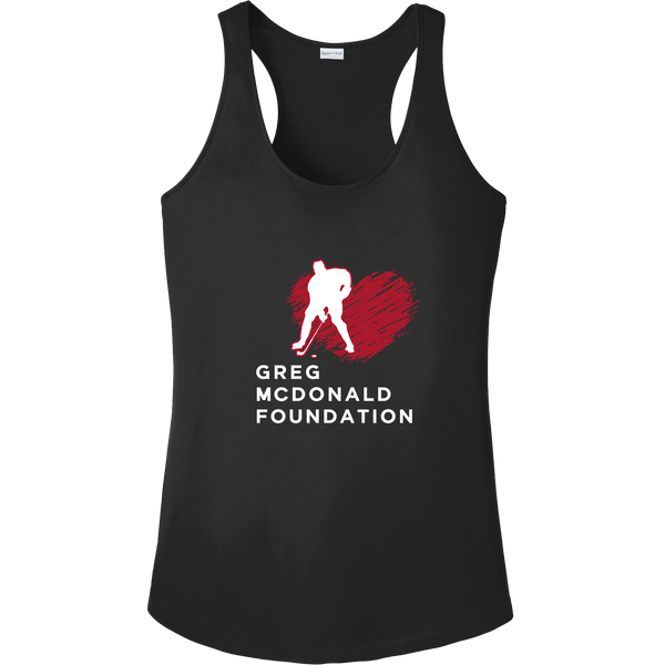 Greg McDonald Foundation Women's PosiCharge Competitor Racerback Tank