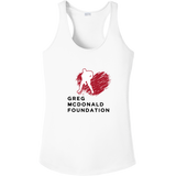 Greg McDonald Foundation Women's PosiCharge Competitor Racerback Tank