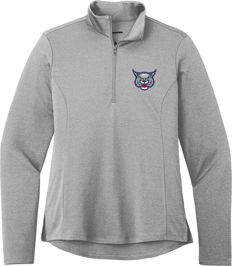 CT Bobcats Ladies Endeavor 1/2-Zip Pullover