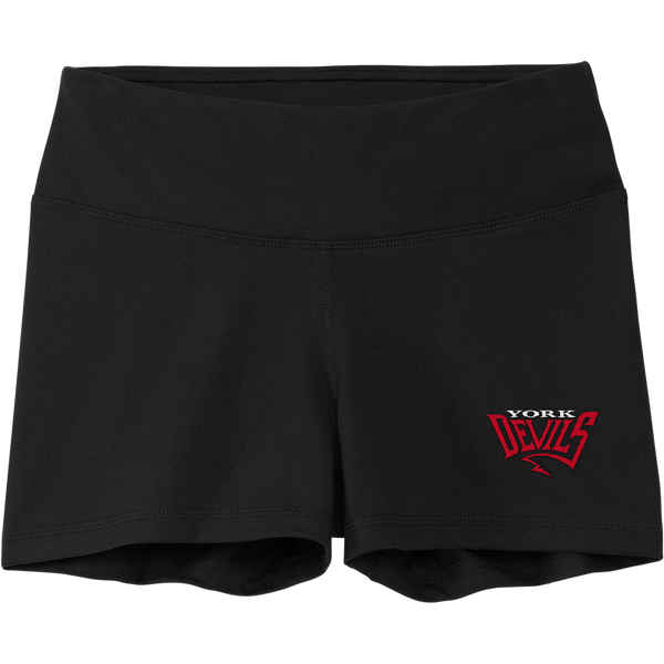 York Devils Ladies Interval 3 Inch Short