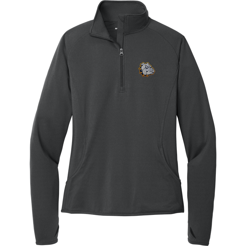 Chelsea Bulldogs Ladies Sport-Wick Stretch 1/4-Zip Pullover