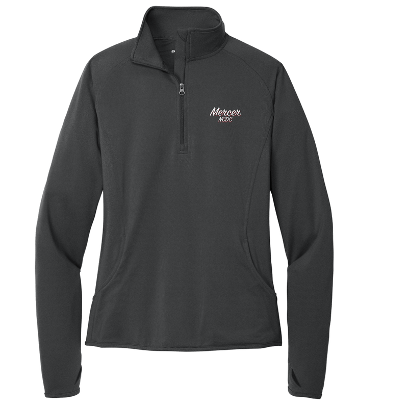 Mercer NCDC Ladies Sport-Wick Stretch 1/4-Zip Pullover