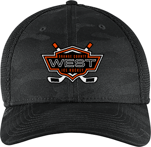 Orange County West New Era Tonal Camo Stretch Tech Mesh Cap