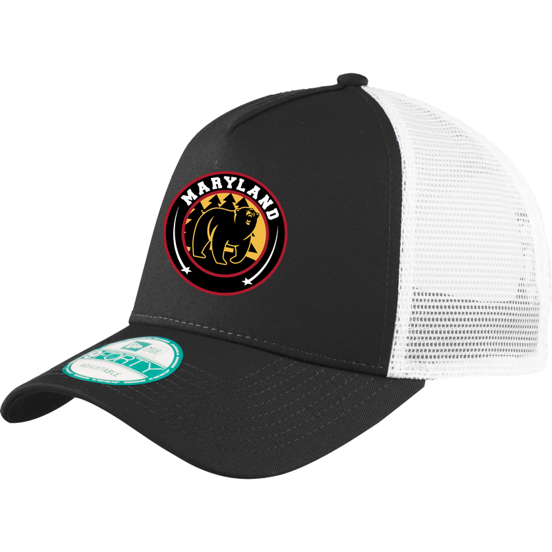 Maryland Black Bears New Era Snapback Trucker Cap