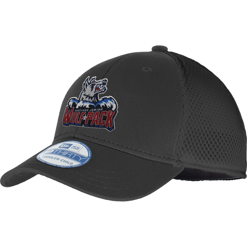 Hartford Jr. Wolfpack New Era Youth Stretch Mesh Cap