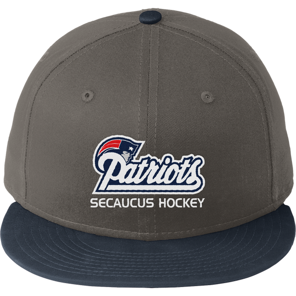 Secaucus Patriots New Era Flat Bill Snapback Cap