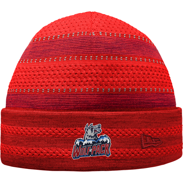 Hartford Jr. Wolfpack New Era On-Field Knit Beanie