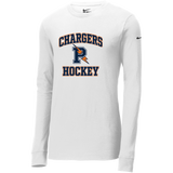 Powers Hockey Nike Dri-FIT Cotton/Poly Long Sleeve Tee