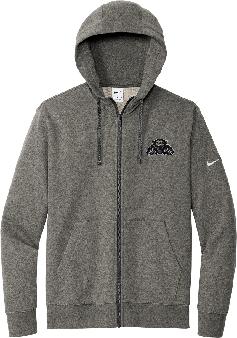 Igloo Jaguars Nike Club Fleece Sleeve Swoosh Full-Zip Hoodie