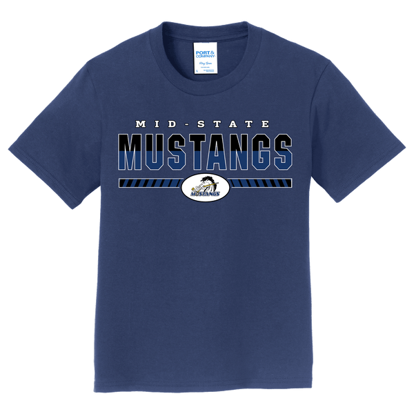 Mid-State Mustangs Youth Fan Favorite Tee