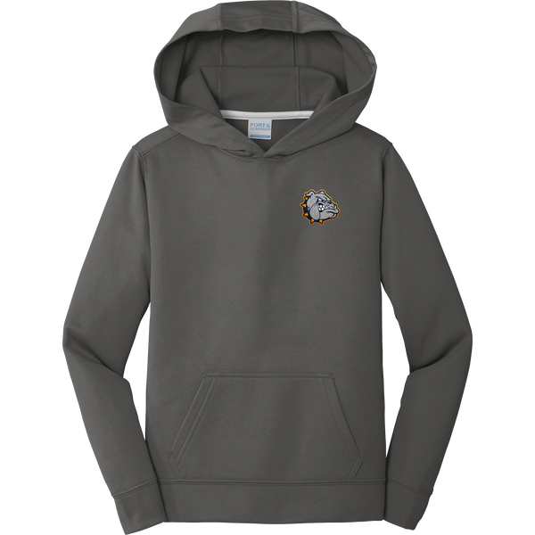 Chelsea Bulldogs Youth Performance Fleece Pullover Hooded Sweatshirt