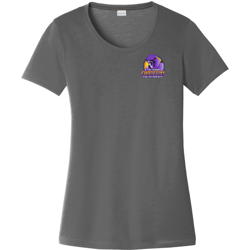 Jr. Phantoms Ladies PosiCharge Competitor Cotton Touch Scoop Neck Tee