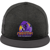 Jr. Phantoms New Era Shadow Heather Striped Flat Bill Snapback Cap