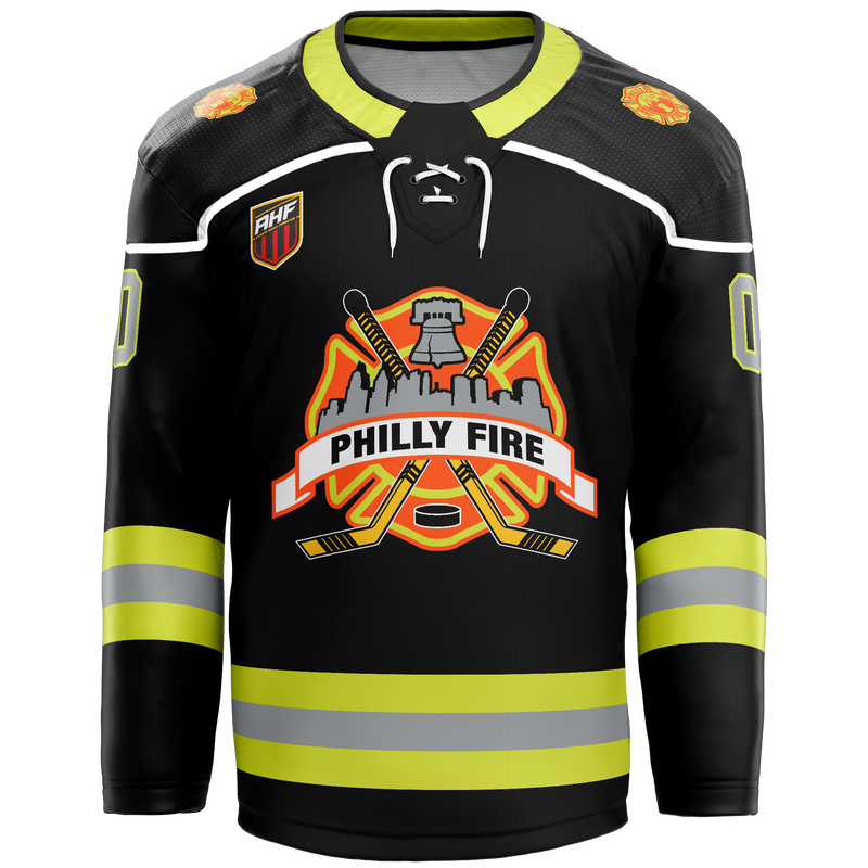 Philly Fire Goalie Sublimated Jersey - Black