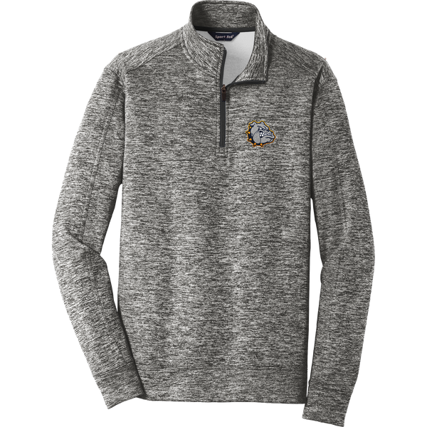 Chelsea Bulldogs PosiCharge Electric Heather Fleece 1/4-Zip Pullover