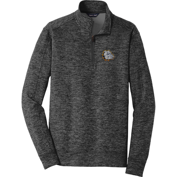 Chelsea Bulldogs PosiCharge Electric Heather Fleece 1/4-Zip Pullover