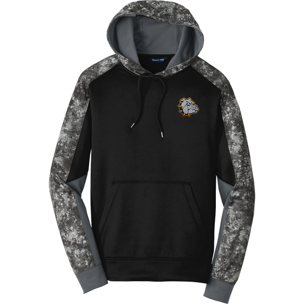 Chelsea Bulldogs Sport-Wick Mineral Freeze Fleece Colorblock Hooded Pullover