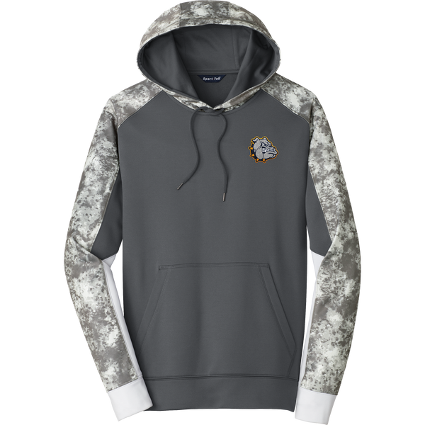 Chelsea Bulldogs Sport-Wick Mineral Freeze Fleece Colorblock Hooded Pullover