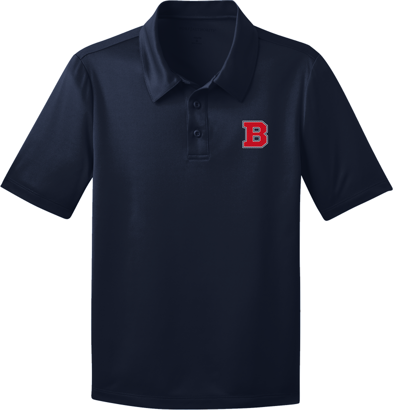 CT Bobcats Youth Silk Touch Performance Polo