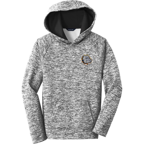 Chelsea Bulldogs Youth PosiCharge Electric Heather Fleece Hooded Pullover