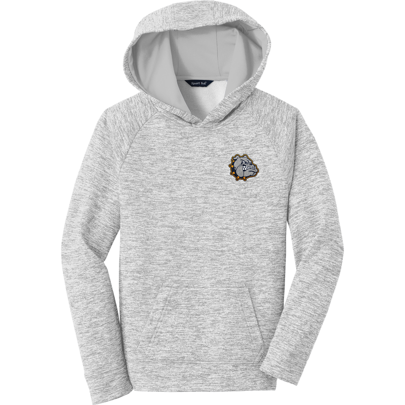 Chelsea Bulldogs Youth PosiCharge Electric Heather Fleece Hooded Pullover