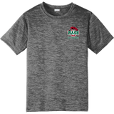 Wash U Youth PosiCharge Electric Heather Tee