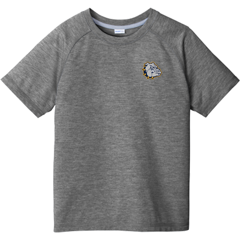 Chelsea Bulldogs Youth PosiCharge Tri-Blend Wicking Raglan Tee