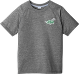 NJ Colts Youth PosiCharge  Tri-Blend Wicking Raglan Tee